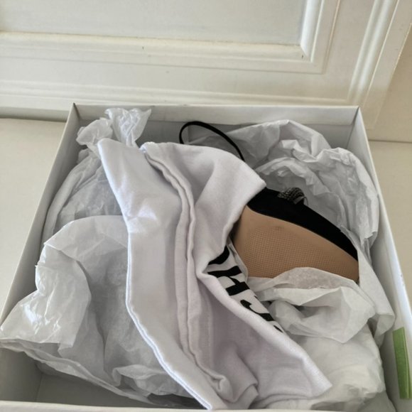 NIB Schutz Free People Peaky Black Embellished Heeled Sandals Sz 8 - Picture 3 of 11